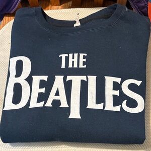 The Beatles Navy Blue Sweatshirt- Vintage.